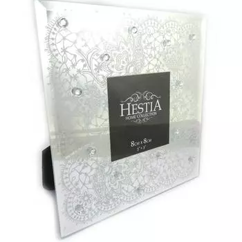 Les Trsors De Lily [M3108] - Фоторамка Romance с хромированными кристаллами (7,5x7,5 см)