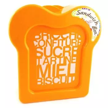 Les Trsors De Lily [M3959] - Коробка для сэндвичей Раскраска оранжевая