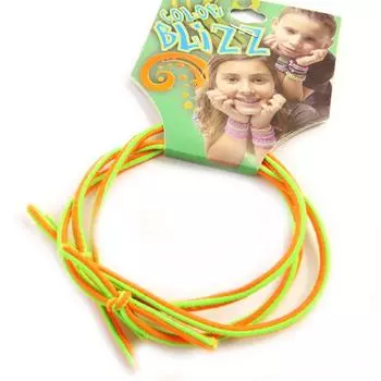 Les Trsors De Lily [M5343] - 3 эластичных браслета Раскраска зеленый оранжевый