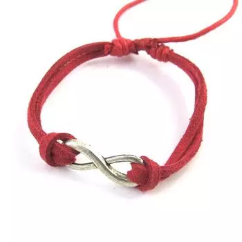 Les Trsors De Lily [M6164] - Этнический браслет Infini красный