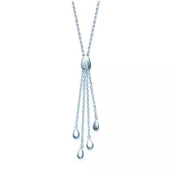 Les Trsors De Lily [M7260] - Серебряное колье Chorographie (родиевое покрытие) - 62x8 мм