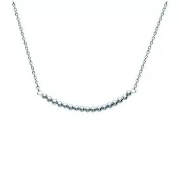 Les Trsors De Lily [M7621] - Серебряное колье Billes посеребренное (родий) - 45 см 2 мм
