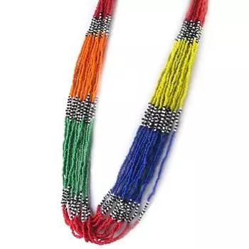 Les Trsors De Lily [M7995] - длинное ожерелье Килиманджаро tutti frutti