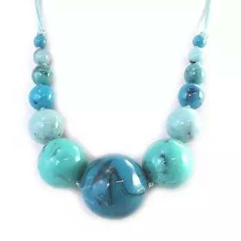 Les Trsors De Lily [M8056] - Дизайнерское колье Scarlett бирюзового цвета