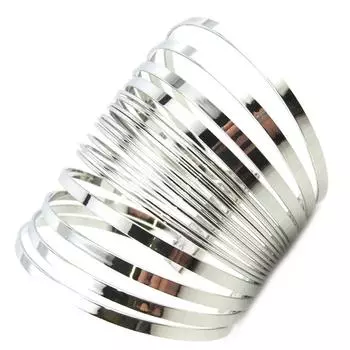 Les Trsors De Lily [M9399] - Дизайнерский браслет Клеопатра серебро