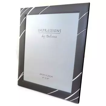 Les Trsors De Lily [M9632] - Угольно-серая алюминиевая фоторамка Design (20x25 см)