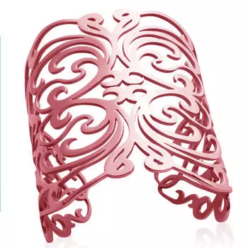 Les Trsors De Lily [M9923] — Стальной браслет «Клеопатра» из розового золота — 70x65x50 мм