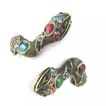 Les Trsors De Lily [N0228] - Дизайнерский браслет Богемская рапсодия tutti frutti (змея)