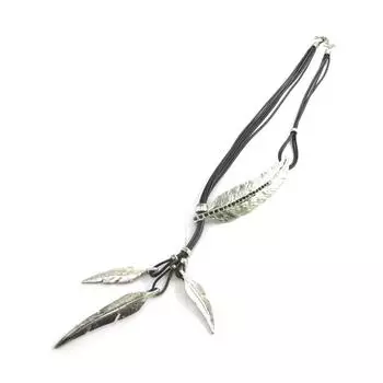 Les Trsors De Lily [N1787] - Дизайнерское колье Navajos серебро (перья).