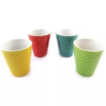 Les Trsors De Lily [N2690] - Набор из 4 кофейных чашек Раскраска tutti frutti