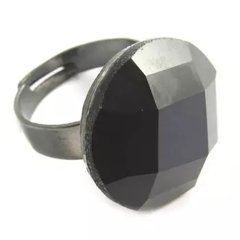 Les Trsors De Lily [N3075] - Дизайнерское кольцо Sissi черный