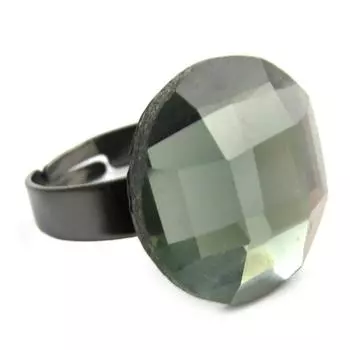 Les Trsors De Lily [N3076] - Дизайнерское кольцо Sissi серое