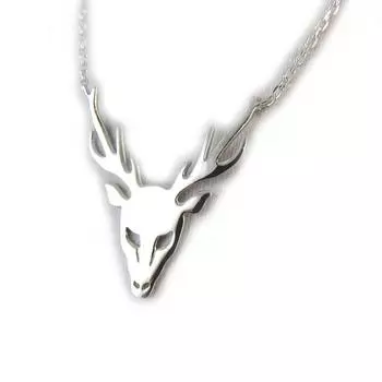 Les Trsors De Lily [N3368] - Серебряное колье «Majestic Deer» (родиевое покрытие)