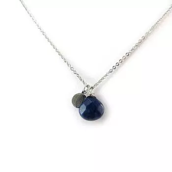 Les Trsors De Lily [N3745] - Колье Mineralia синий