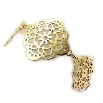 Les Trsors De Lily [N3773] - Позолоченный браслет Кармен