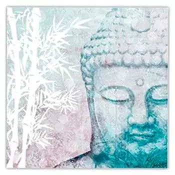 Les Trsors De Lily [N4143] - Холст Будда серый - 20x20 см
