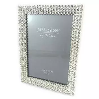 Les Trsors De Lily [N4718] - Фоторамка Romance хрустальный хром (13x18см)