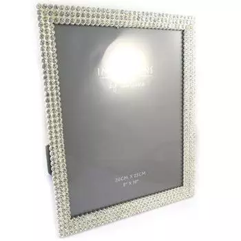 Les Trsors De Lily [N4725] - Фоторамка Романтика из хромированного хрусталя (20x25 см)