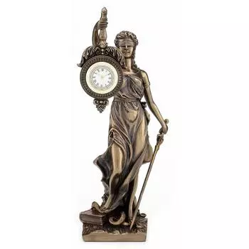 Les Trsors De Lily [N6122] - Часы-деко «Справедливость» - 20. 5x8. 5x7. 5 см