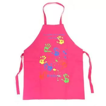 Les Trsors De Lily [N6361] — Детский фартук «Готовить с мамой — это слишком». . . веселье! фуксия розовый