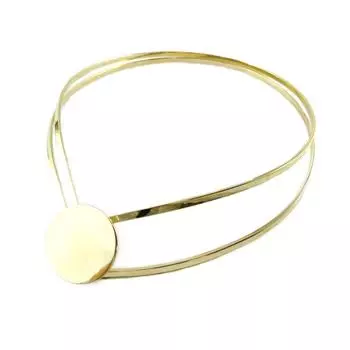 Les Trsors De Lily [N7285] - Золотое дизайнерское колье Cleopatra