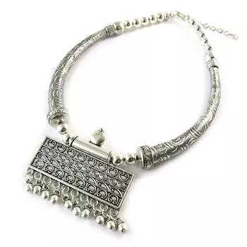 Les Trsors De Lily [N8836] - Серебряное ожерелье «Килиманджаро»