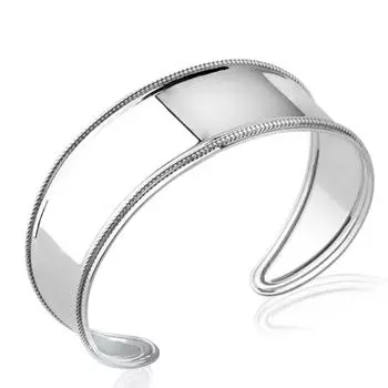 Les Trsors De Lily [N9248] - Серебряный браслет Клеопатра серебро (родий) - 60 мм 23 мм