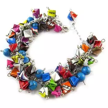 Les Trsors De Lily [N9523] - Разноцветный браслет ручной работы New Life (ручная работа)