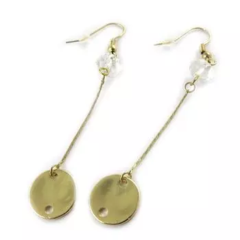 Les Trsors De Lily [N9896] — дизайнерские золотые серьги «Скарлетт»