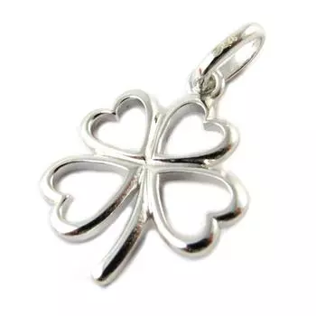 Les Trsors De Lily [P1182] - Серебряный серебряный кулон Клевер (родированное покрытие)