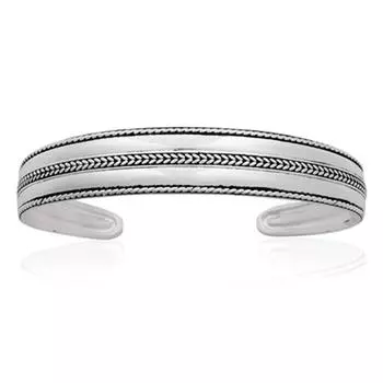 Les Trsors De Lily [P1974] – серебряный браслет «Тайский» – 60 мм 11 мм