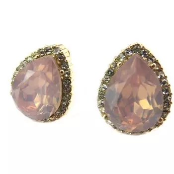 Les Trsors De Lily [P4734] - Дизайнерский зажим Sissi из розового золота - 20x16 мм