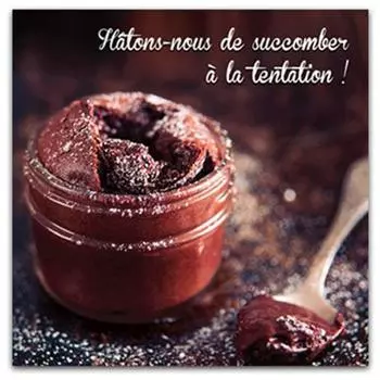 Les Trsors De Lily [P5238] - Холст Кухня (Спешим поддаться искушению!) - 40x40 см