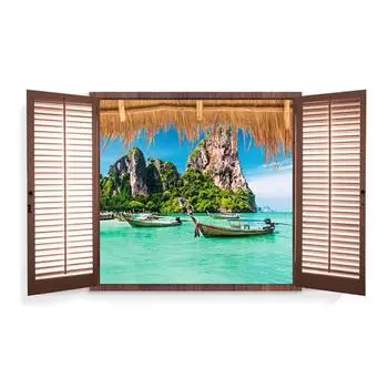 Les Trsors De Lily [P5290] - стикер trompe l oeil Таиланд - 50x70 см