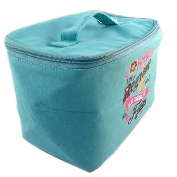 Les Trsors De Lily [P9231] - Изолированная сумка для обеда Начало диеты - начало голода , бирюзовый - 21x15x13 см