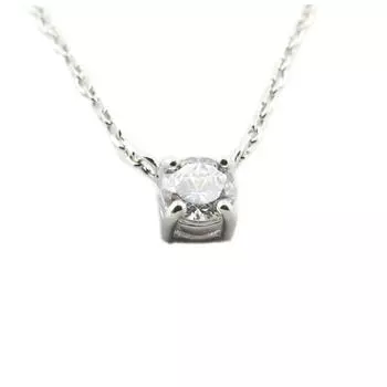 Les Trsors De Lily [P9266] - Серебряное колье Essentiel серебристо-белое (родиевое покрытие) - 4 мм