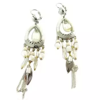 Les Trsors De Lily [Q1317] - Дизайнерские шпалы Acapulco серебристо-белый - 90x23 мм