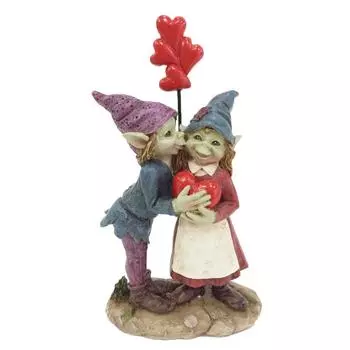 Les Trsors De Lily [Q1891] - Статуэтка любви Pixie Couple - 14x8x4 см