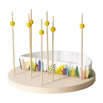 Les Trsors De Lily [Q3260] - Набор чашки + выбор для аперитива Tropical - 18 см