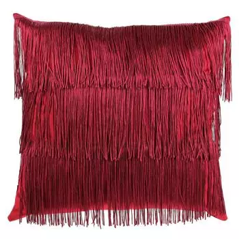 Les Trsors De Lily [Q4406] - Подушка из красного бархата Charleston - 40 см.