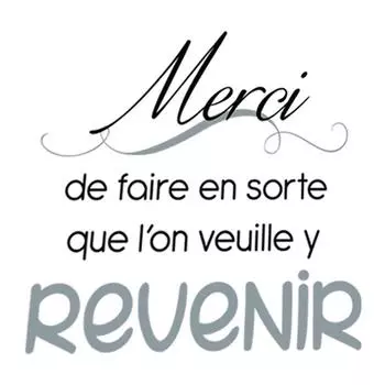 Les Trsors De Lily [Q4801] - Лист наклеек «Сообщения» (пожалуйста, убедитесь, что мы хотим вернуться) - 20x70 см чёрный