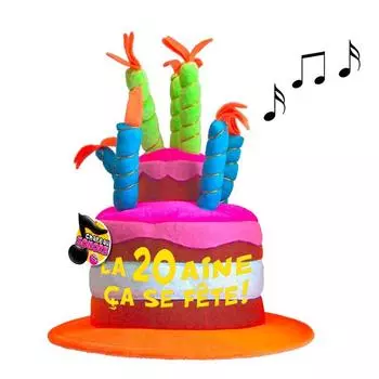 Les Trsors De Lily [Q5466] - Многоцветная музыкальная шляпа на день рождения «60 лет»