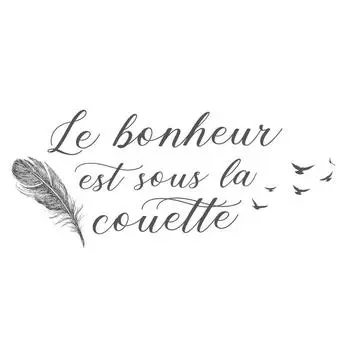 Les Trsors De Lily [Q6521] - Лист наклеек Сообщения (Счастье под пуховым одеялом) - 20x70 см