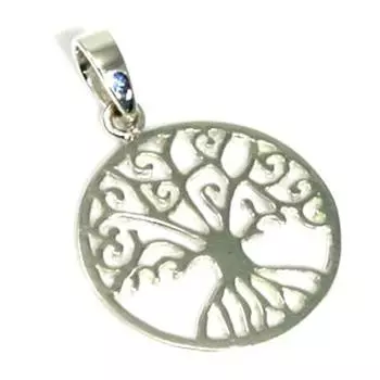 Les Trsors De Lily [Q7503] - Pendentif Argent artisanal Arbre de Vie argent - 18 mm
