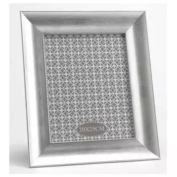 Les Trsors De Lily [Q9636] - Фоторамка из полимера, Design , серебристо-серая - фото 20x25 см. серый