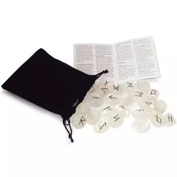 Les Trsors De Lily [Q9797] - Шкатулка «Руны» из горного хрусталя (баланс-мудрость-эволюция)