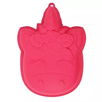 Les Trsors De Lily [R0014] - Силиконовая форма Licorne My Unicorn розовый - 26. 5x23 см. ярко-розовый