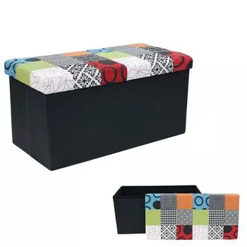 Les Trsors De Lily [R0291] - Комод Пэчворк разноцветный - 76x38x38 см.