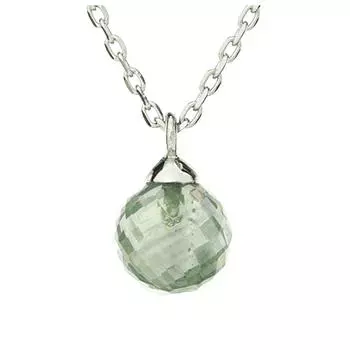 Les Trsors De Lily [R0820] - Серебряное колье Меган с авантюрином (родированное покрытие) - 6 мм