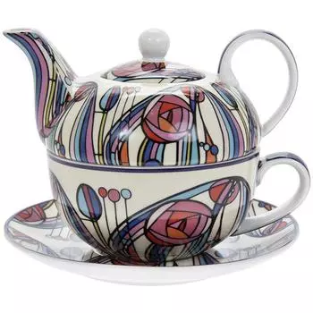 Les Trsors De Lily [R1772] - Пасьянс из разноцветного фарфора Макинтош - высота 13 см